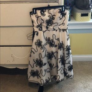 Vintage Tea-length formal dress